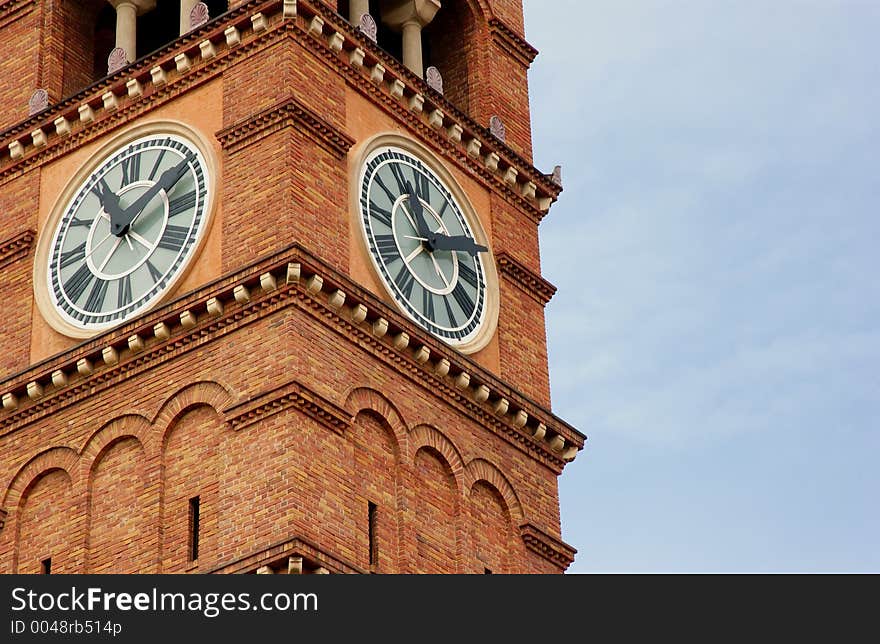 Old clock. Old clock