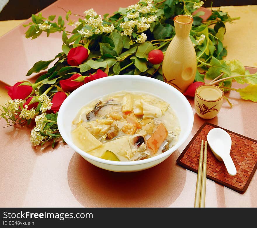 Chinese Food spealty display