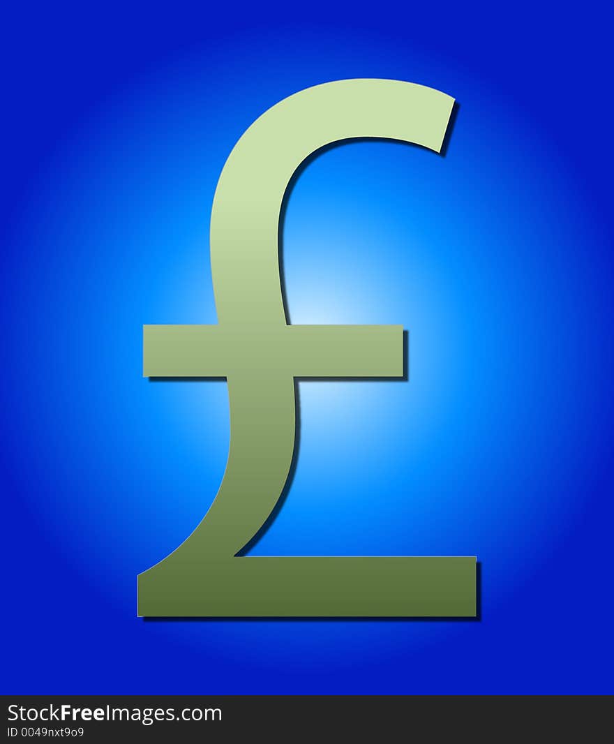 This is a British pound sign. This is a British pound sign.