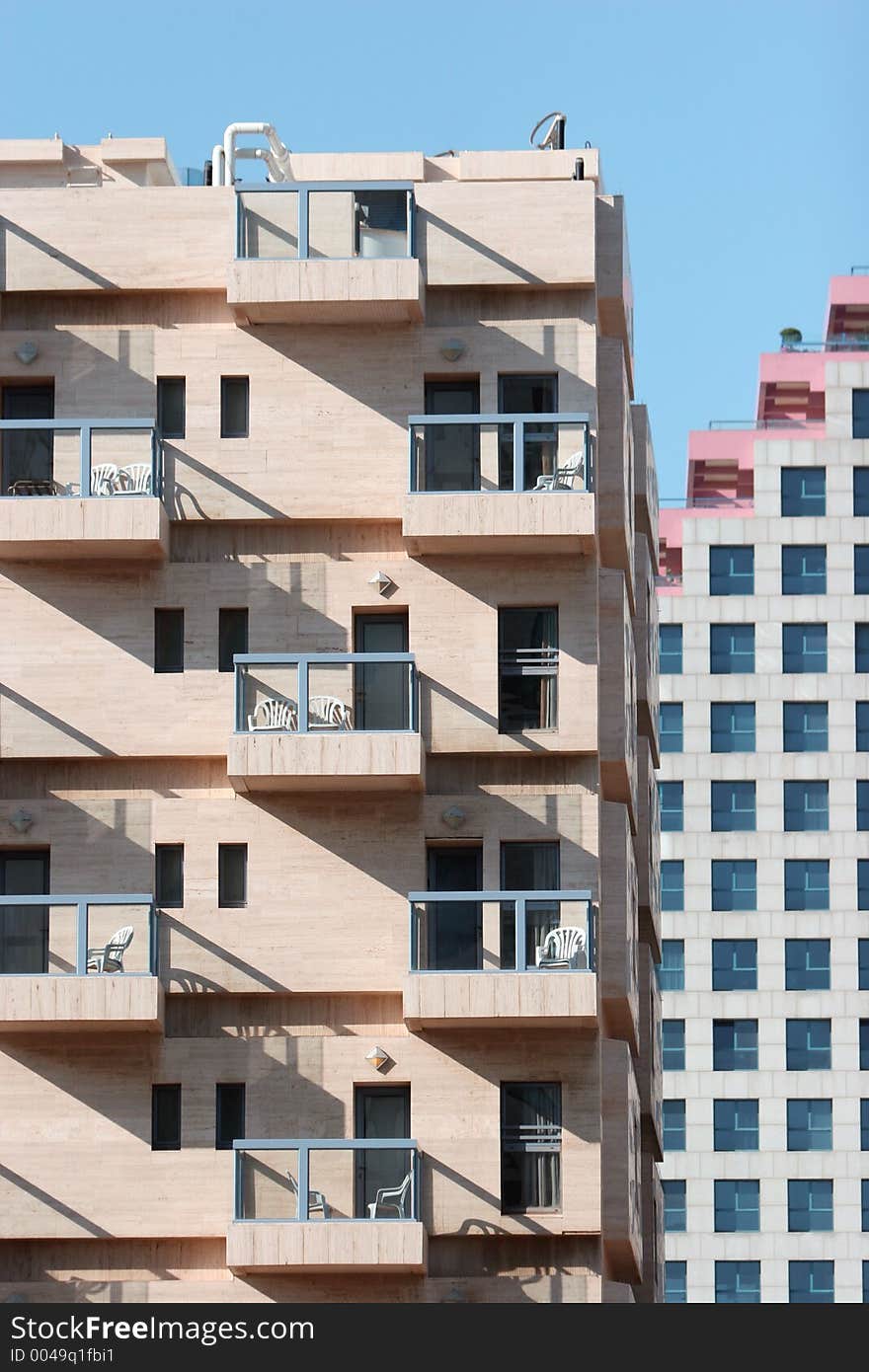 South Facing Balcony's With Shadow, Tel Aviv City near the beach. South Facing Balcony's With Shadow, Tel Aviv City near the beach.