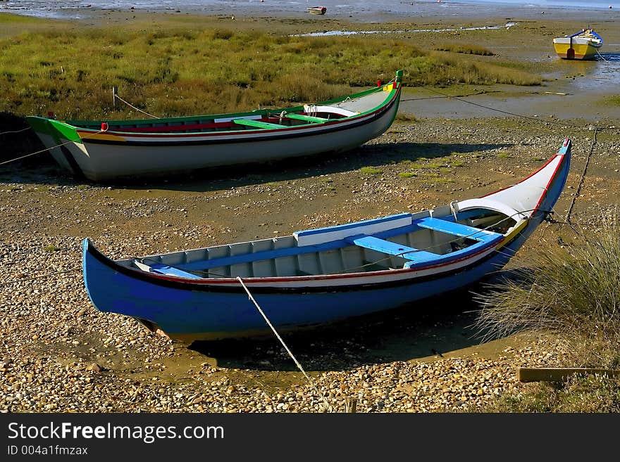 Traditional fishing boats