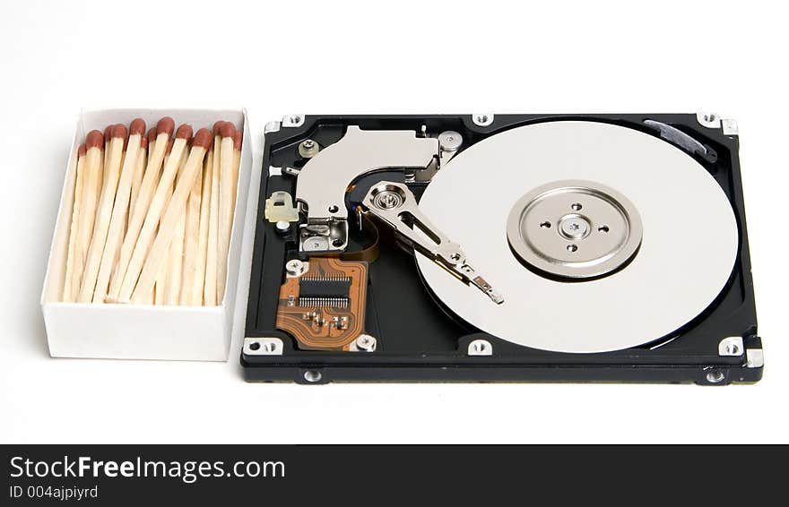 Open Laptop HDD Size