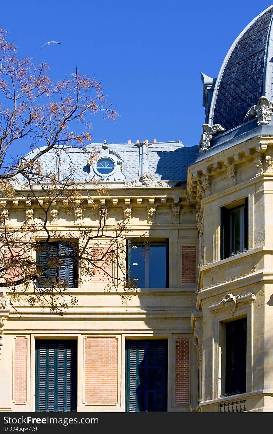 Elaborate Building Of Jerez Riding School In Spain