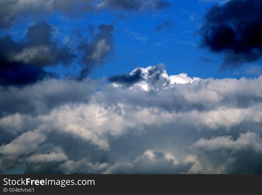 Nice clouds but storm