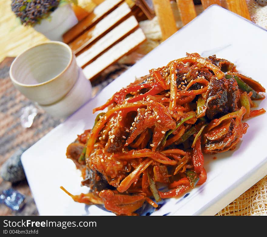 Side Dish display