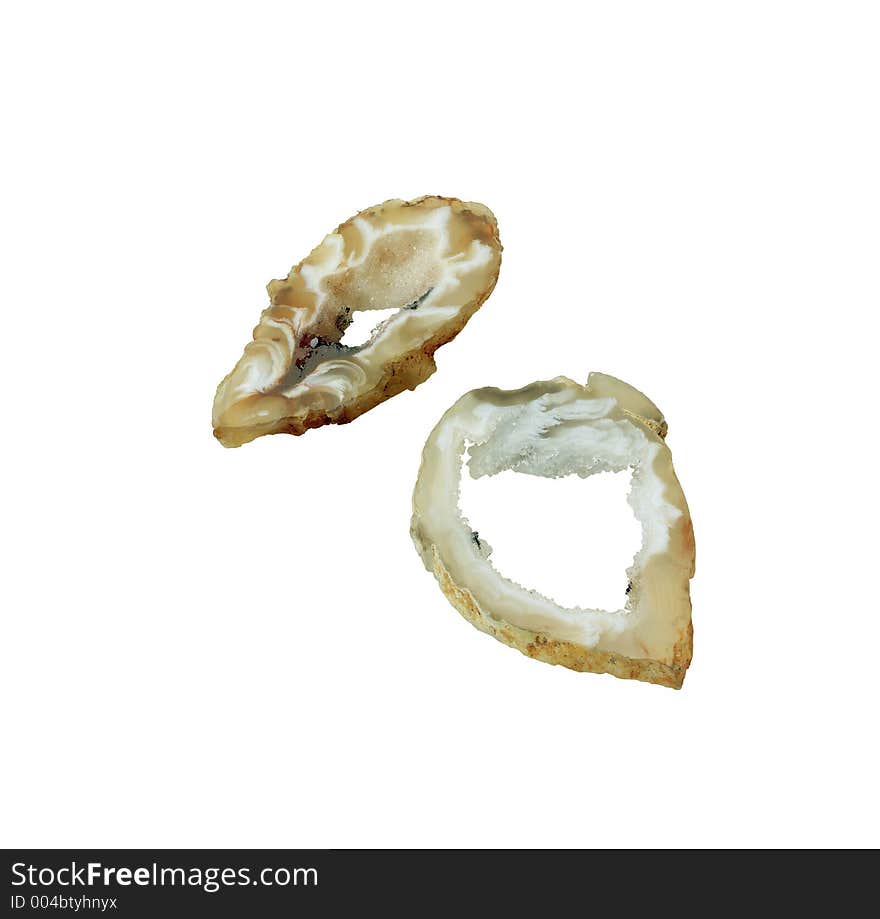 Sea Shell formations on white background and isolated. Sea Shell formations on white background and isolated.