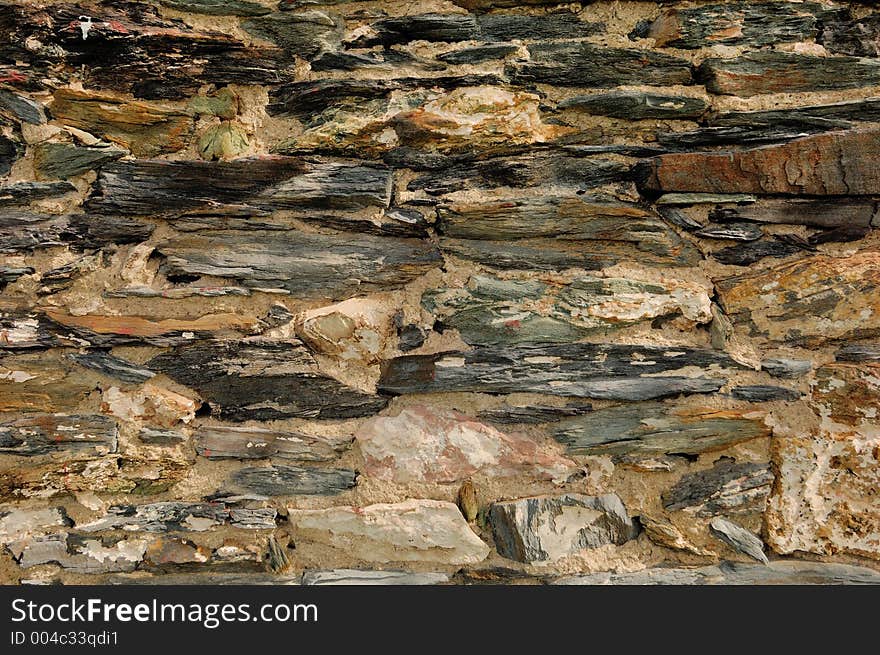 Old Stone Wall Background