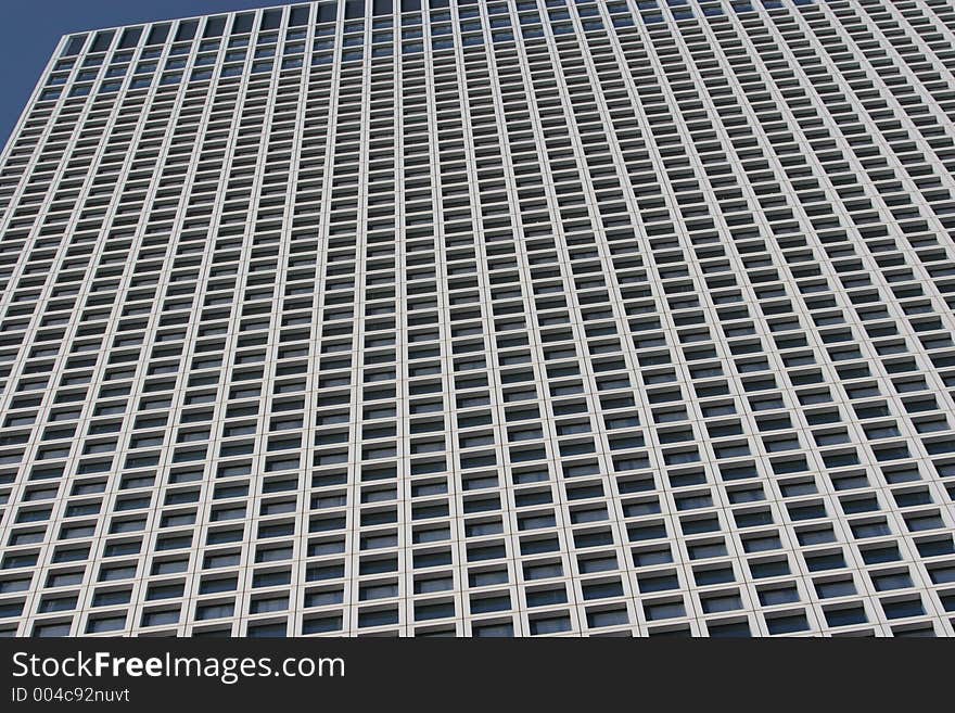 Office block windows, where decisions are make and money is spent.