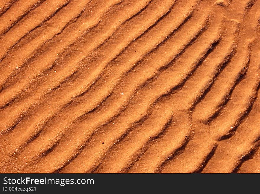 Texture background of sand in wave form. Texture background of sand in wave form