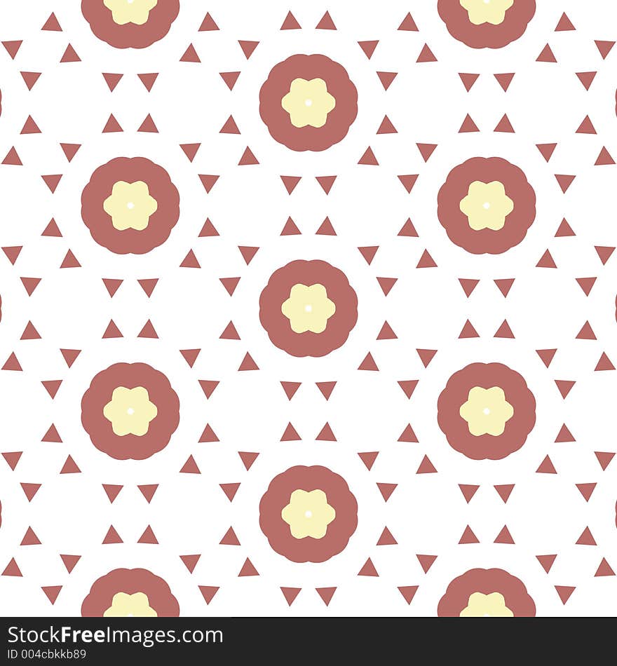 Repeated pattern wallpaper - flower background - additional ai and eps format available on request. Repeated pattern wallpaper - flower background - additional ai and eps format available on request