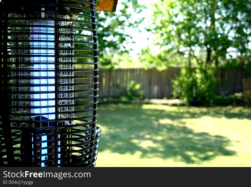 Bug Zapper in Lawn