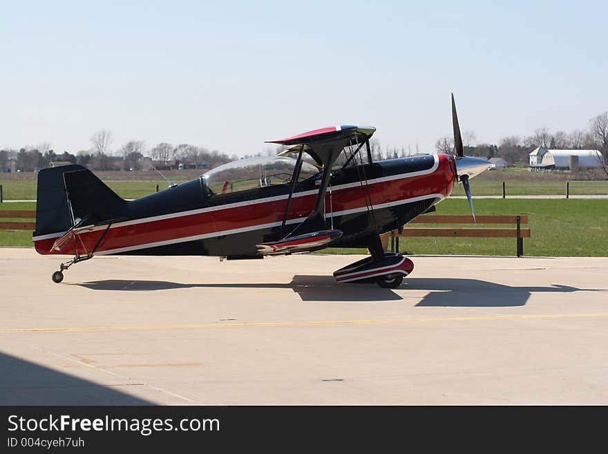 Plane at the airport