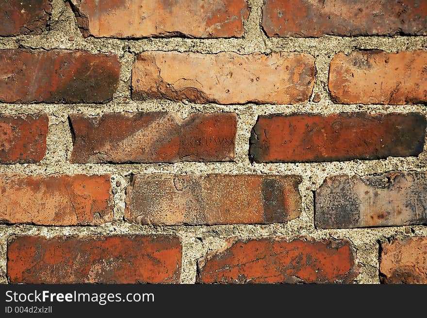 Brick wall