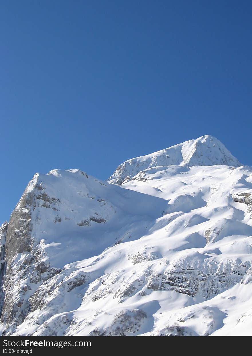 Fisht peak in Caucasus