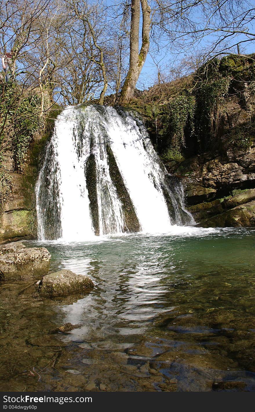 A waterfall in malham