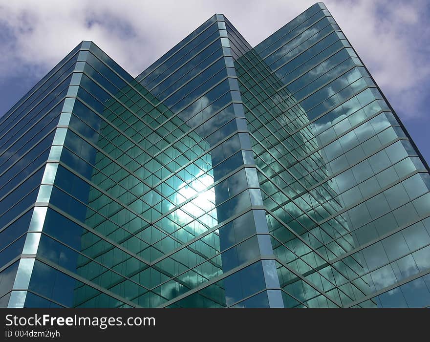 Glass, Cloud and Sun