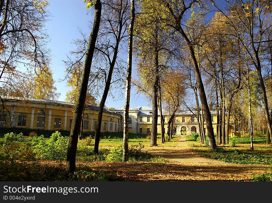 Manor of the city of Balashikha. Manor of the city of Balashikha.