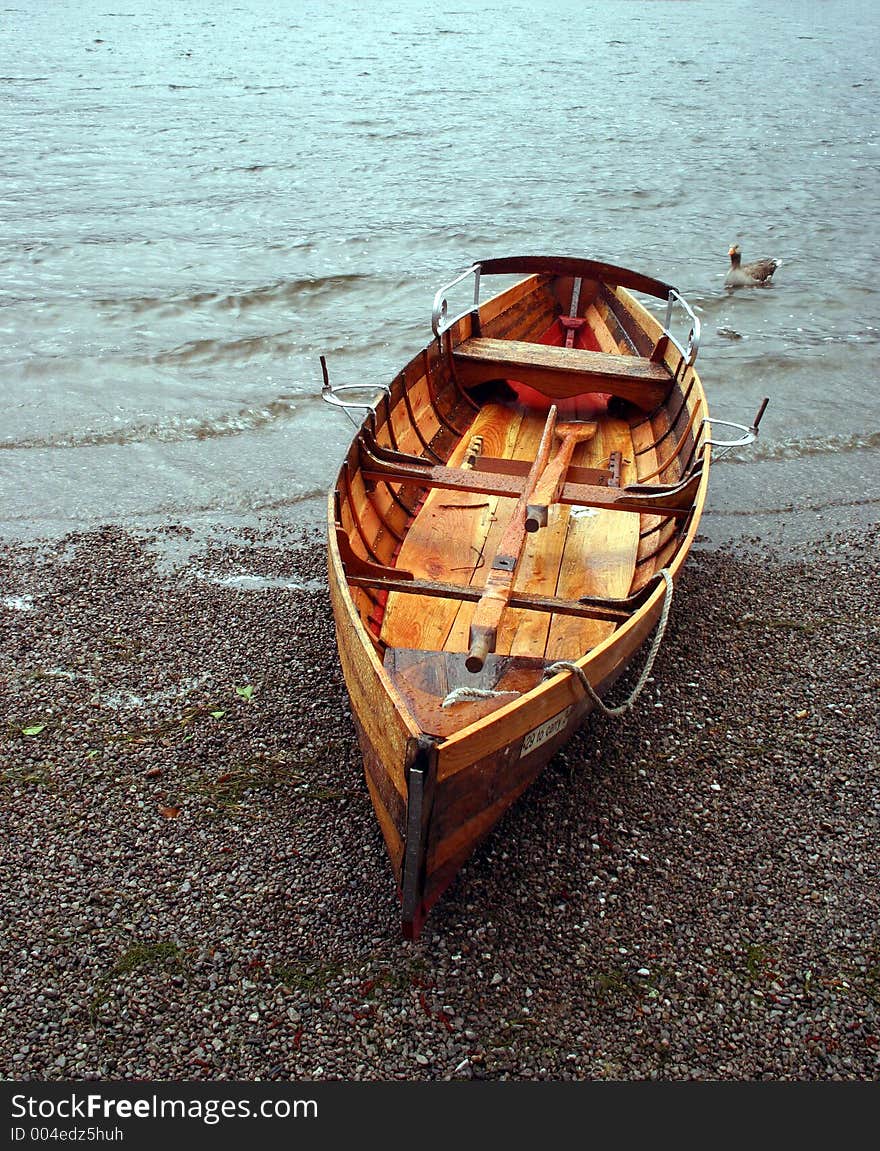 Boat on the beach