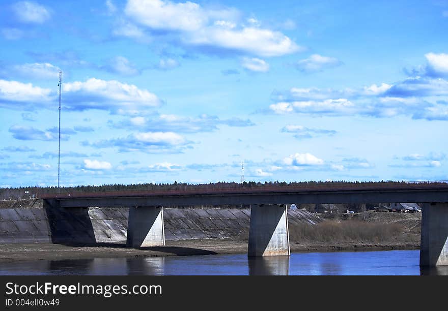 Bridge over the river