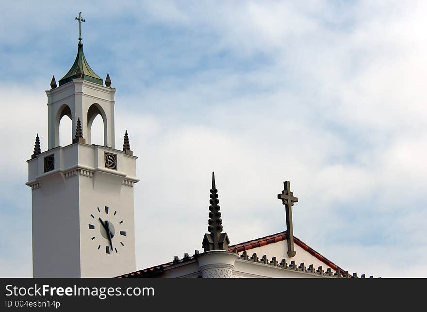 Old spanish church