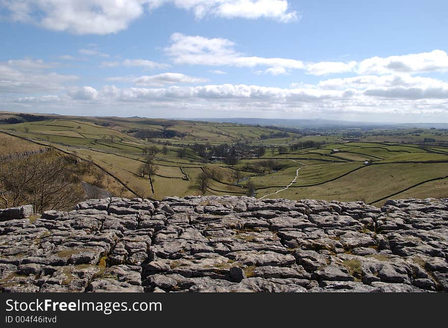 The top Of Malham Tarn