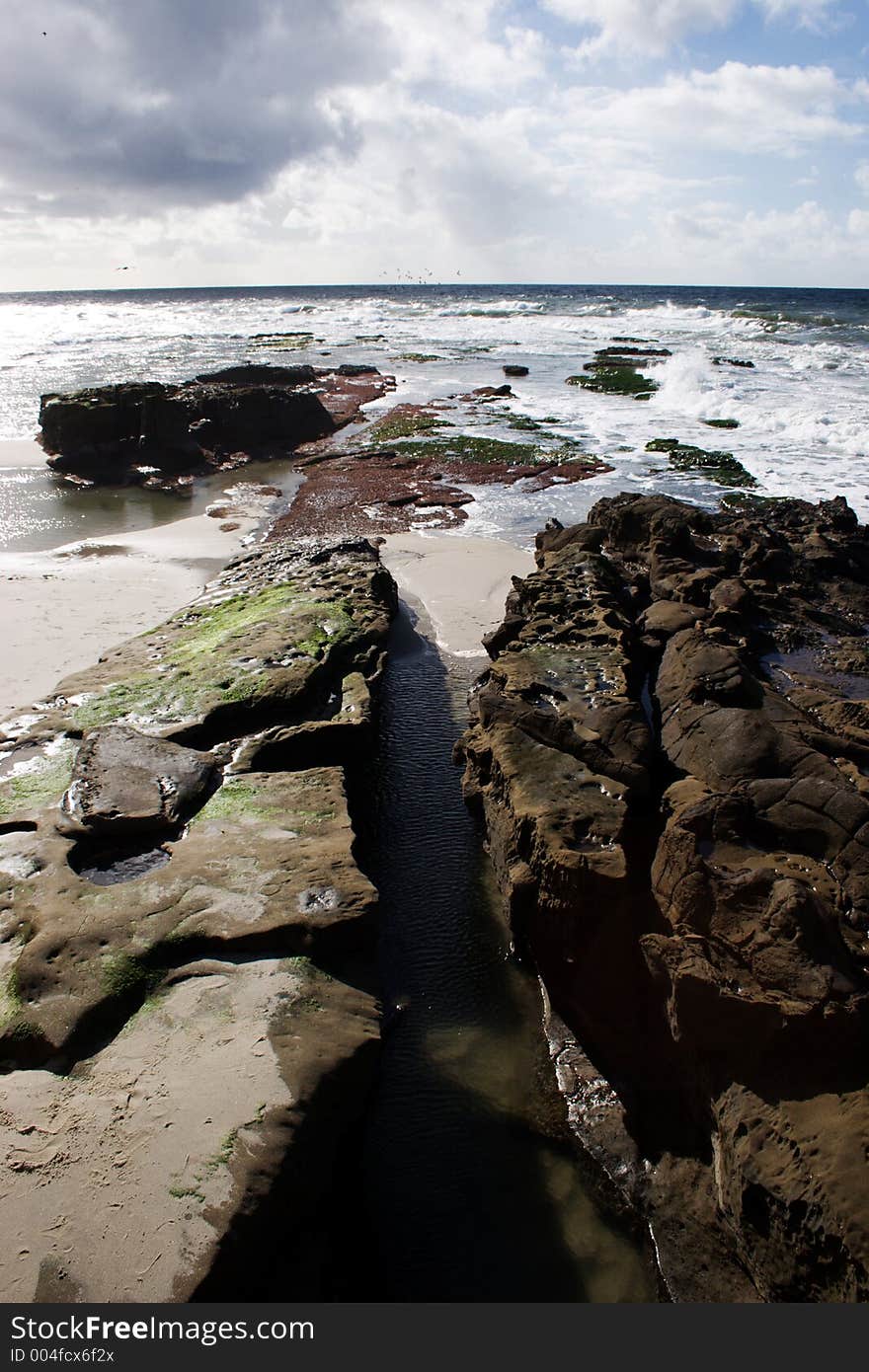 Scene at San Diego California. Scene at San Diego California