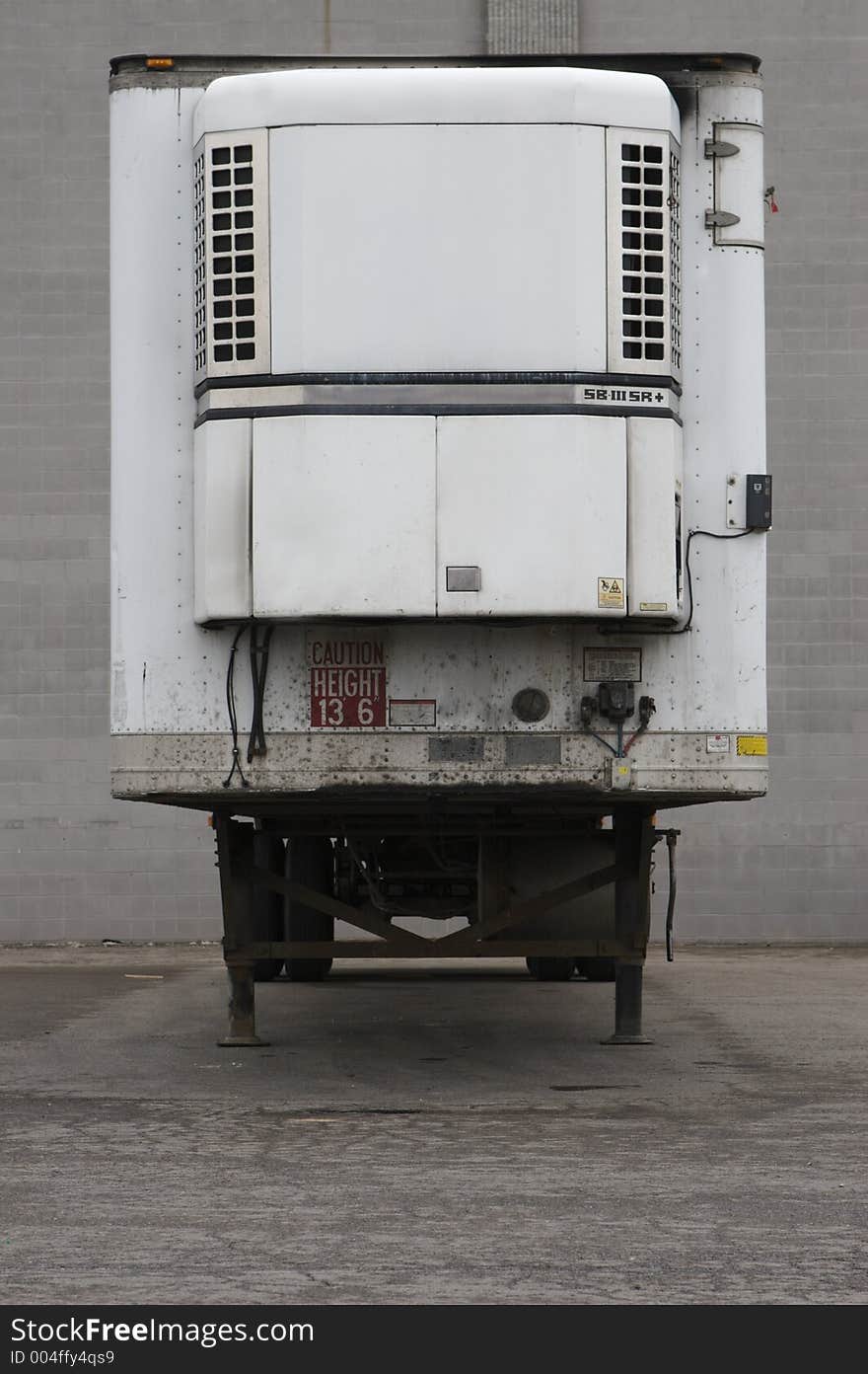 Trailer at Loading Docks or Shipping Facility