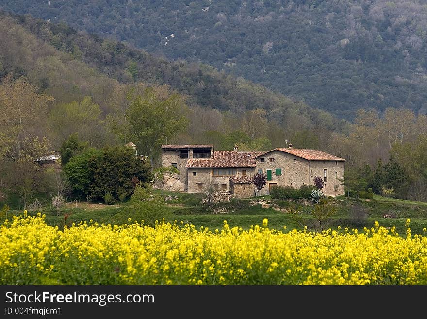 Farm in Catalonia, Spain. Farm in Catalonia, Spain