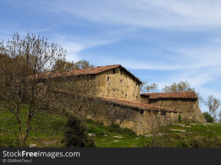 Farm in Catalonia, Spain. Farm in Catalonia, Spain