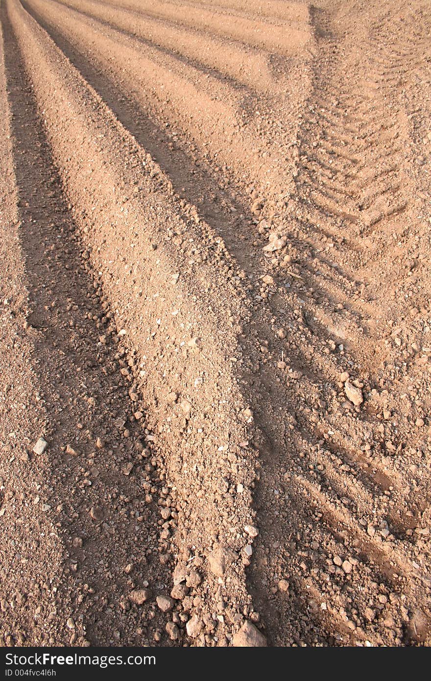 Ploughed Field Furrows