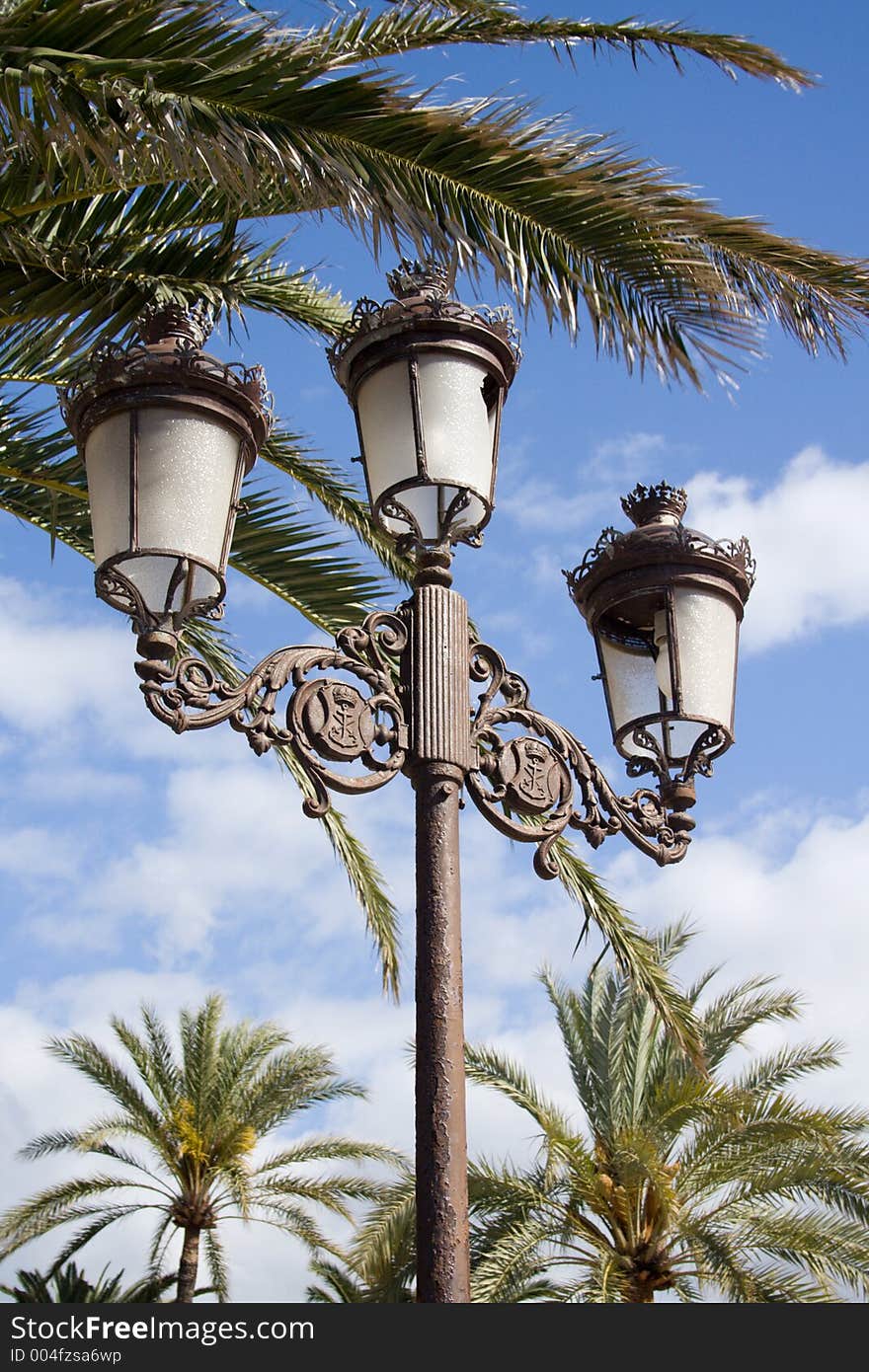 Cast Iron Lamp Post