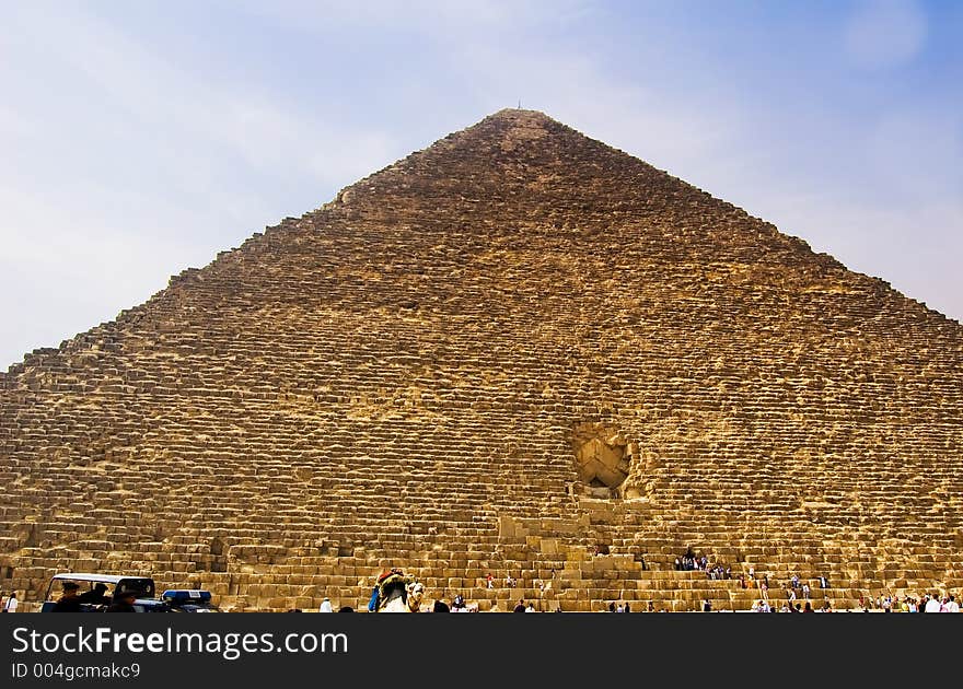 Egyptian Pyramids at Giza, Egypt