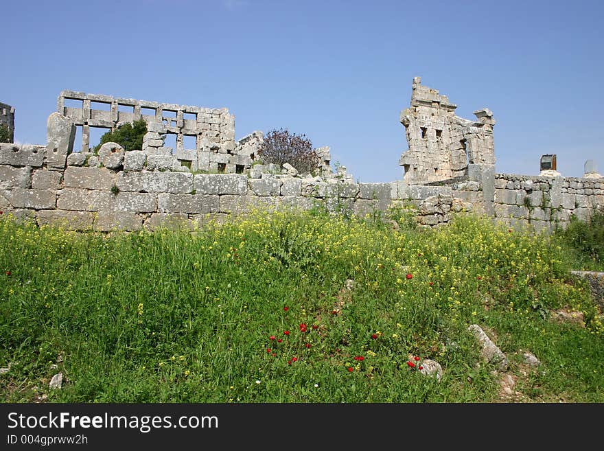 Ruins of Simeon Abbey. Ruins of Simeon Abbey