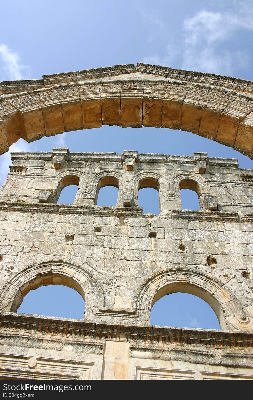 Ruins of Simeon Abbey. Ruins of Simeon Abbey