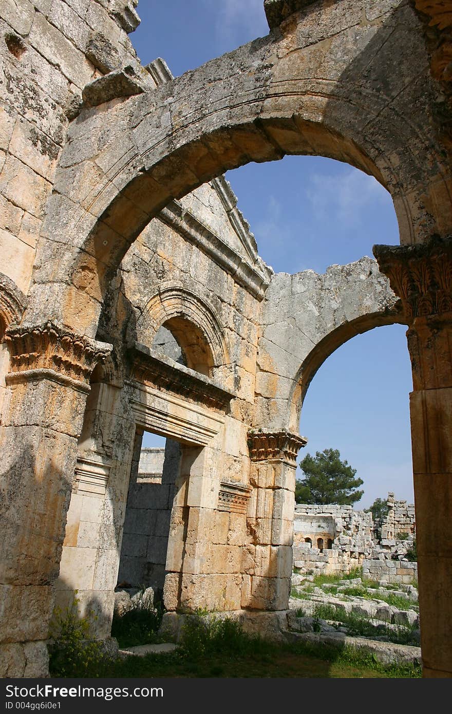 Ruins of Simeon Abbey. Ruins of Simeon Abbey