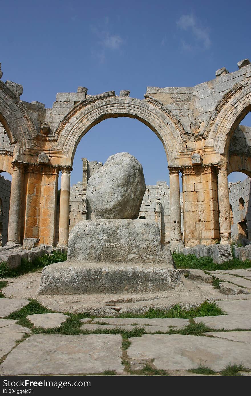 Ruins of Simeon Abbey. Ruins of Simeon Abbey