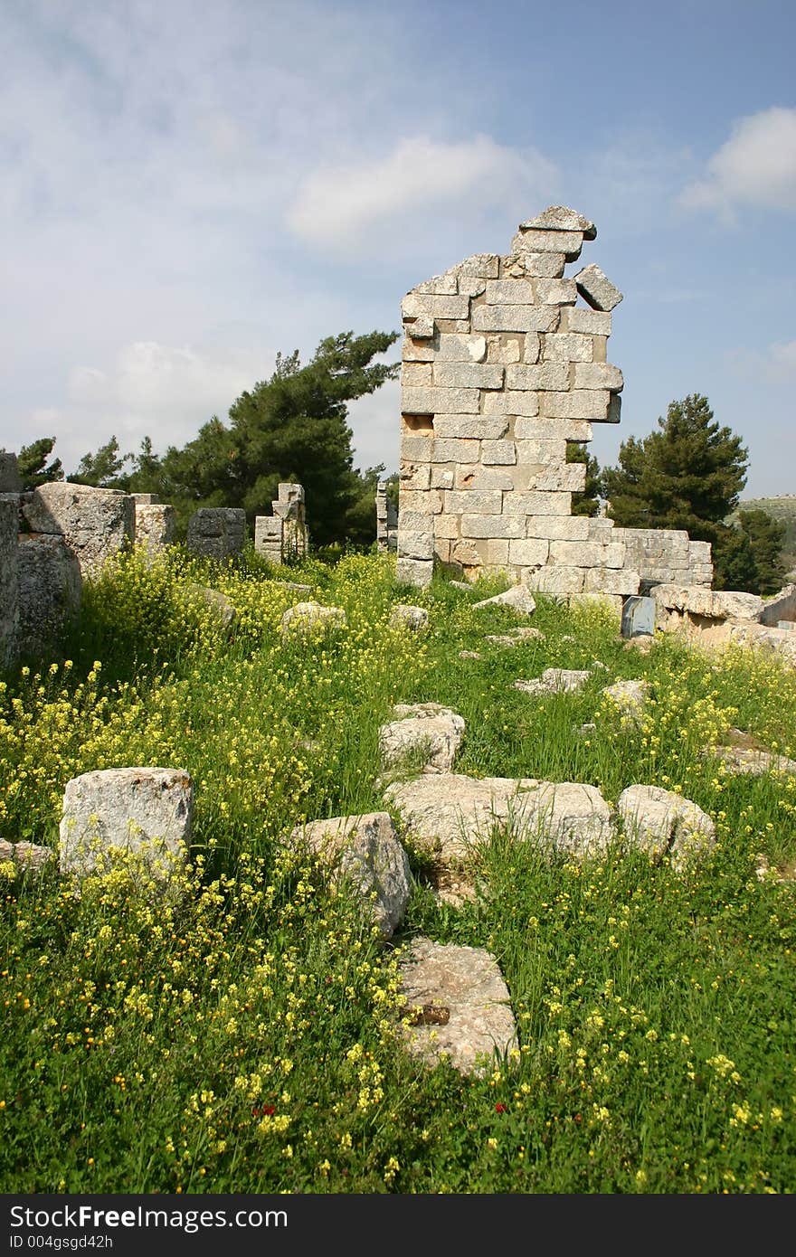 Ruins od Simonis Abbey. Ruins od Simonis Abbey