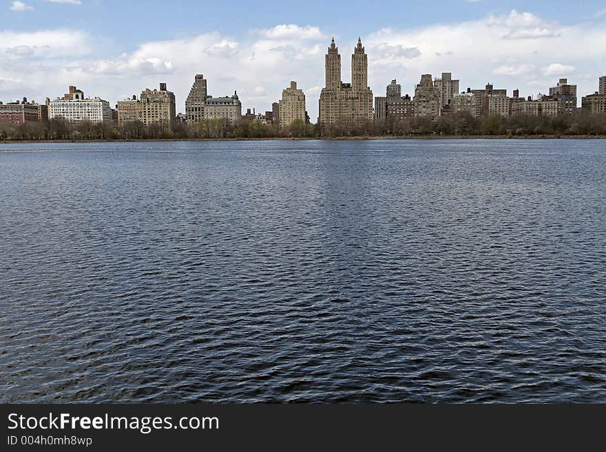 Cityscape With Water