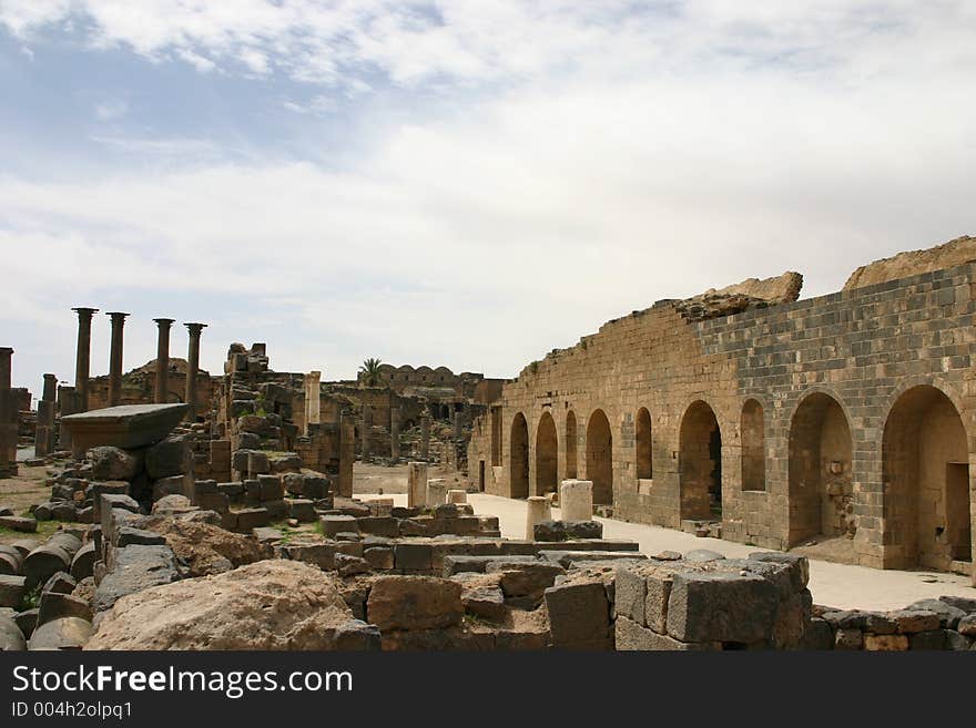 Ruins of Bosra. Ruins of Bosra