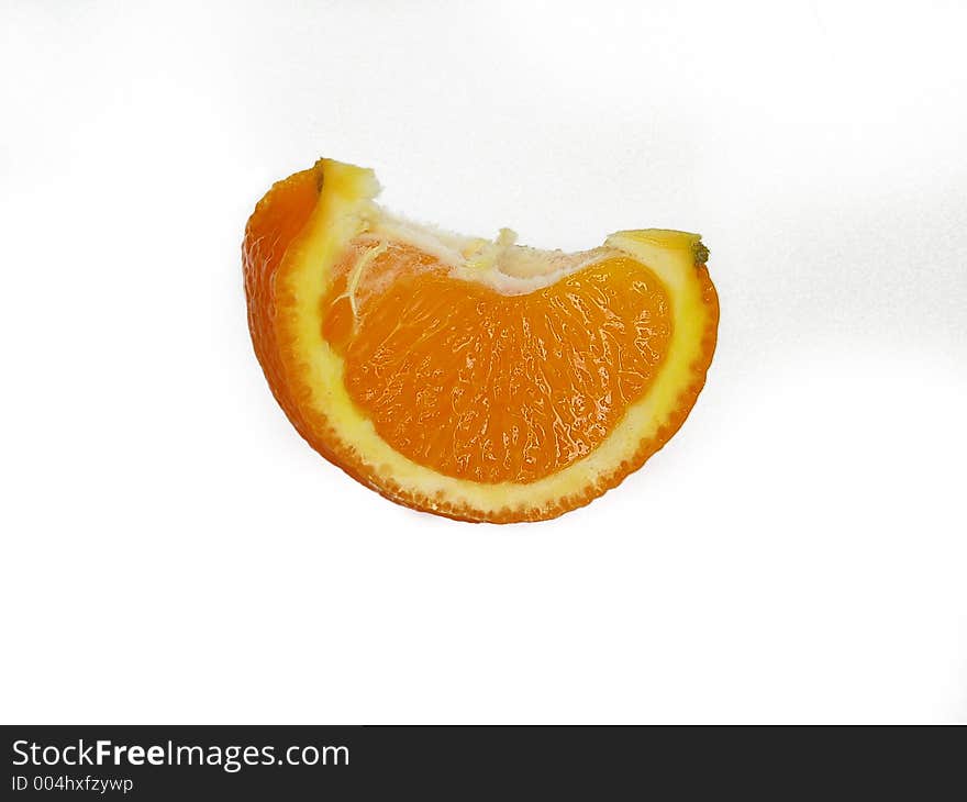 Orange piece - isolated