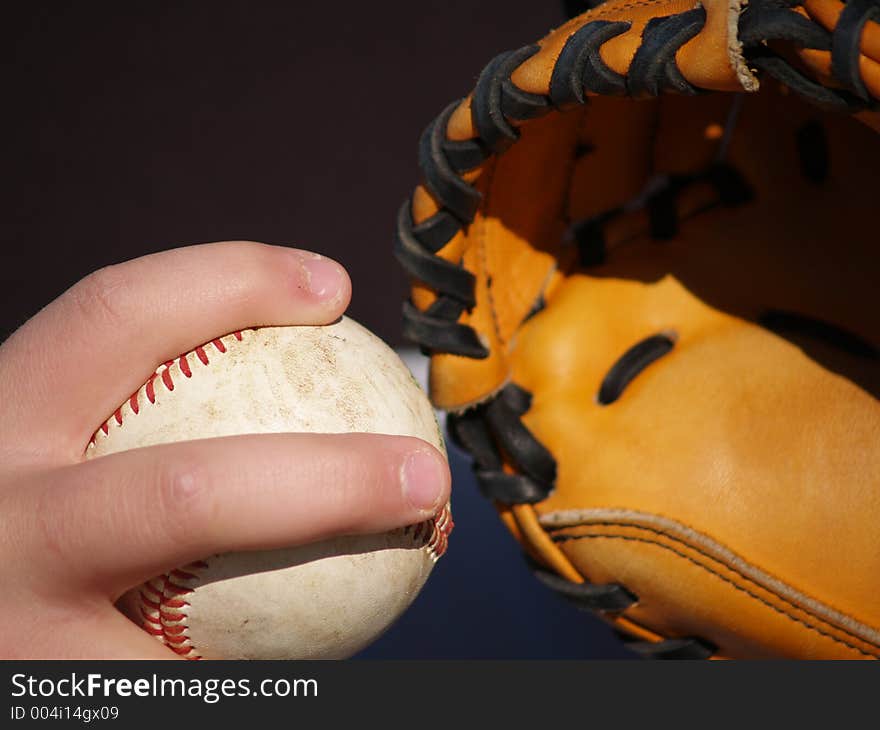 Baseball And Glove