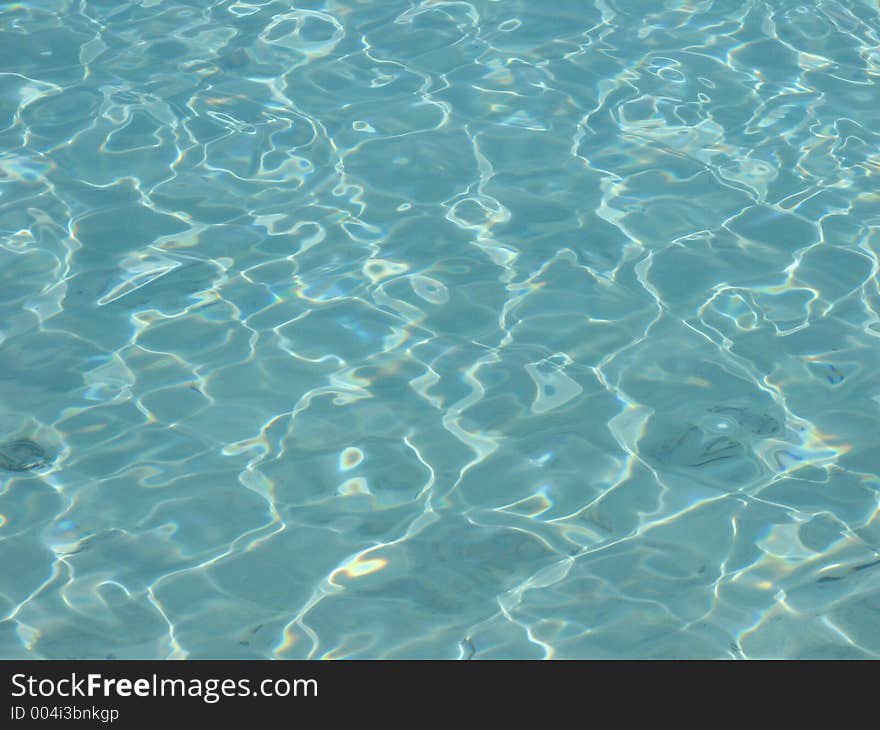 Reflections on lake water. Reflections on lake water