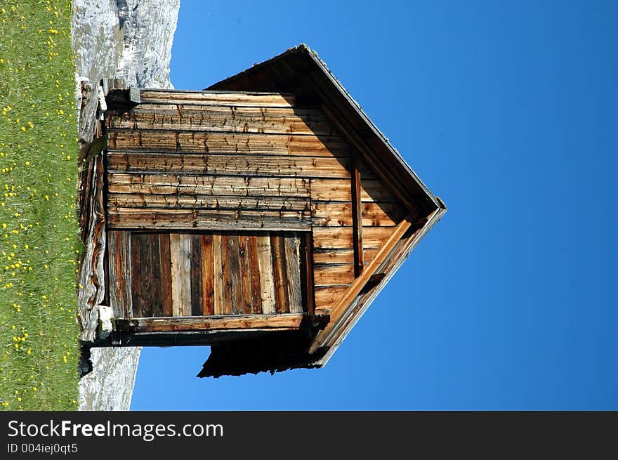 Wooden cabin