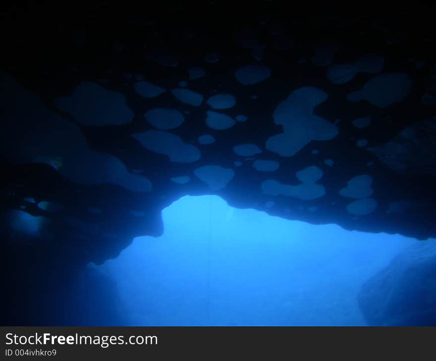 Shot of the cavern at Vortex Spring. I love the way sunlight filters in through the mouth of this cavern. This particular picture shows the reflection of the surface light off of divers' exhaust bubbles. An incredibly striking image! Vortex Spring | Holmes County | Florida. Shot of the cavern at Vortex Spring. I love the way sunlight filters in through the mouth of this cavern. This particular picture shows the reflection of the surface light off of divers' exhaust bubbles. An incredibly striking image! Vortex Spring | Holmes County | Florida