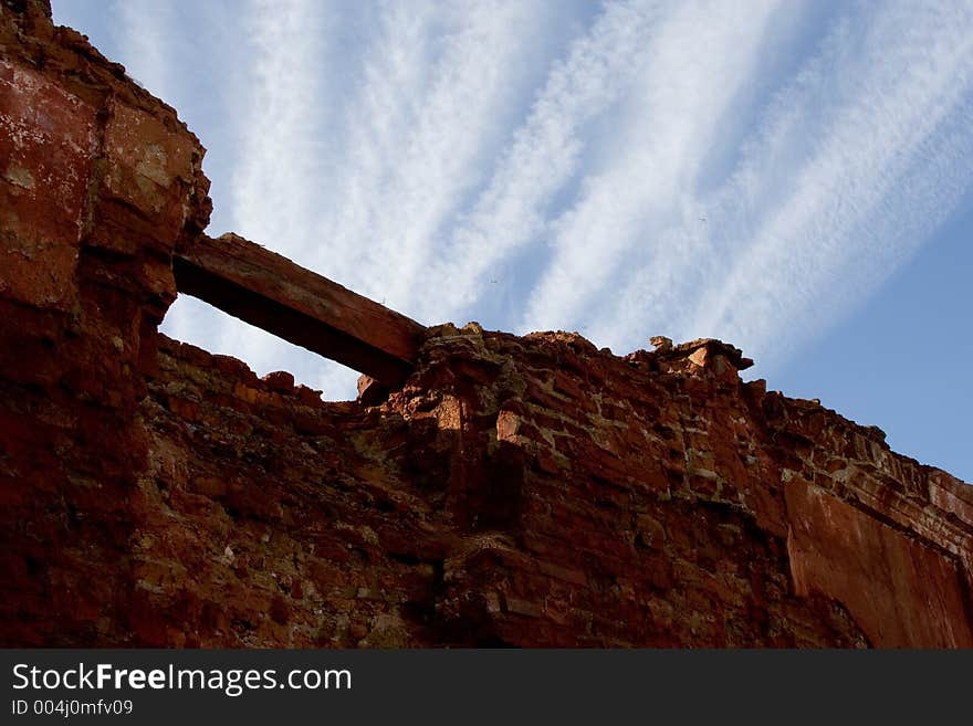 Old bricks wall