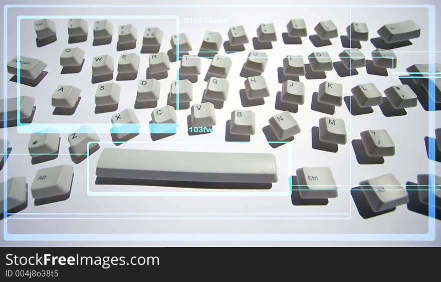 Messy keyboard