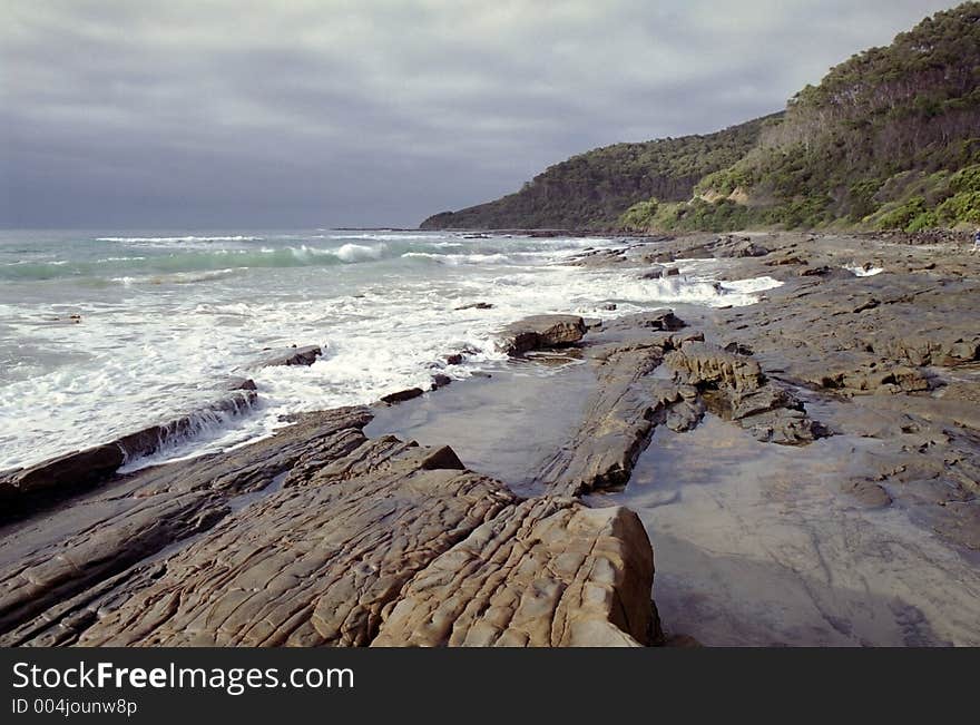 Rocky coast