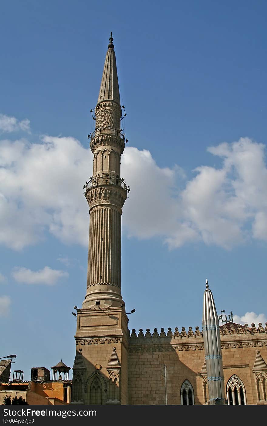 Mosque of Sayyidna al-Hussein, Cairo Egypt