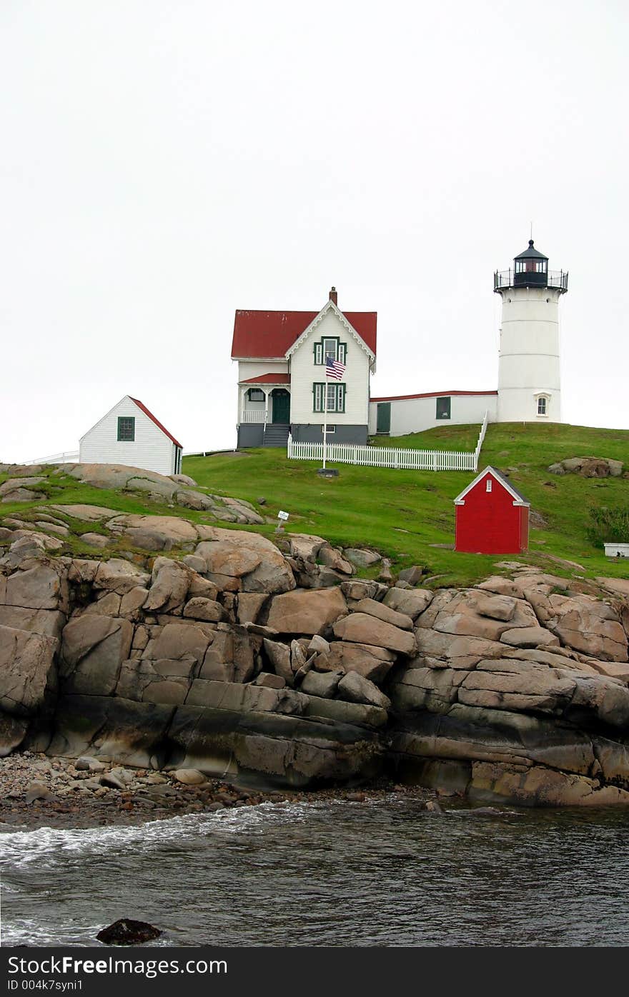 The Cape Neddick Nubble is a small, rocky island a short distance off the eastern point of Cape Neddick near the entrance to the York River. In 1602 explorer Bartholomew Gosnold met with local Indians on the island and dubbed it Savage Rock. The Cape Neddick Nubble is a small, rocky island a short distance off the eastern point of Cape Neddick near the entrance to the York River. In 1602 explorer Bartholomew Gosnold met with local Indians on the island and dubbed it Savage Rock.