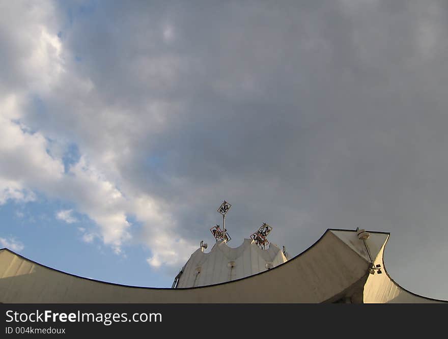 Circus and clouds